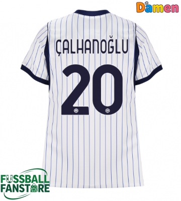 Inter Milan Hakan Calhanoglu #20 Replik Auswärtstrikot Damen 2026-27 Kurzarm